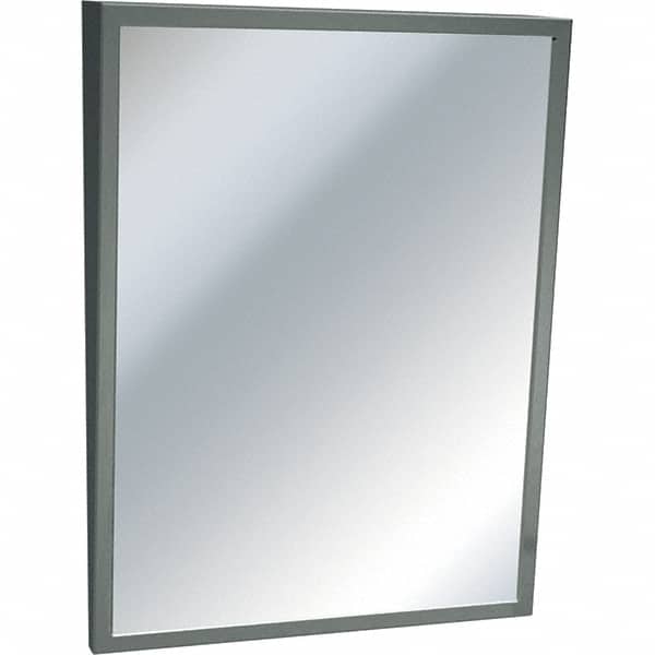 Washroom Mirrors, Mirror Material: Glass , Mirror Height: 30in , Mirror Width: 18in , Theft Resistant: Yes  MPN:0535-1830