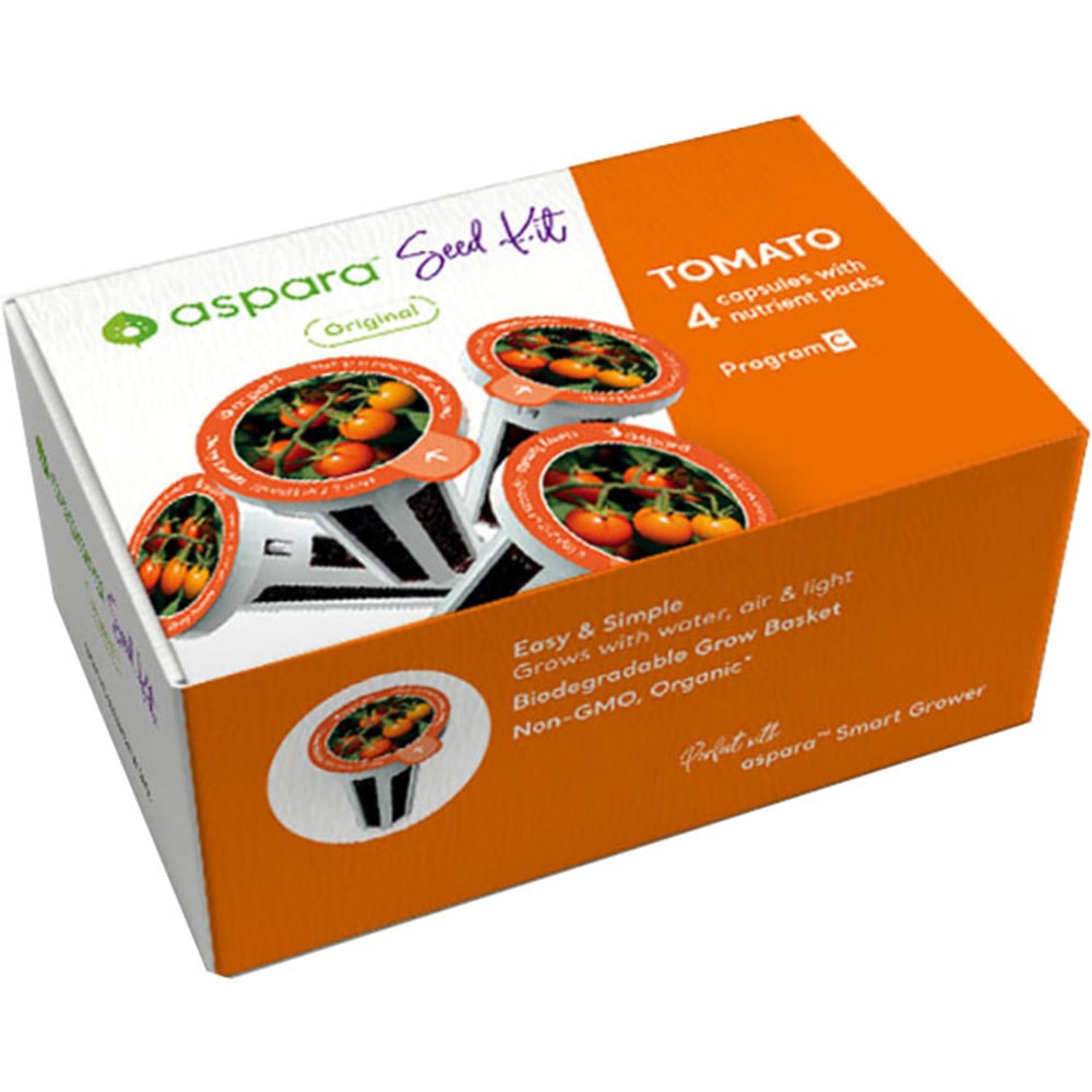 Aspara Cherry Tomato Seed Kit, Kit Of 4 Capsules MPN:KTC0001