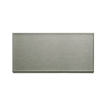 Metal Backsplash 3X6 Long Grain Bru, PK 8 MPN:A5250