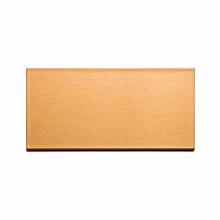 Metal Backsplash 3X6 Long Grain Bru, PK 8 MPN:A5252