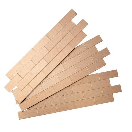 Metal Backsplash 2X2 Mini Subway Br, PK 3 MPN:A9551