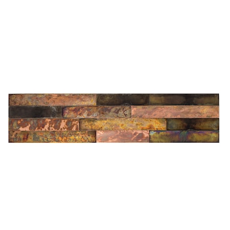 Panel Distressed Metal 6X24 Bronze Relic MPN:ADM12
