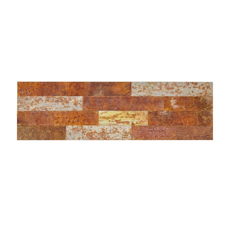 Panel Distressed Metal 6X24 Tarnished Ti MPN:ADM13