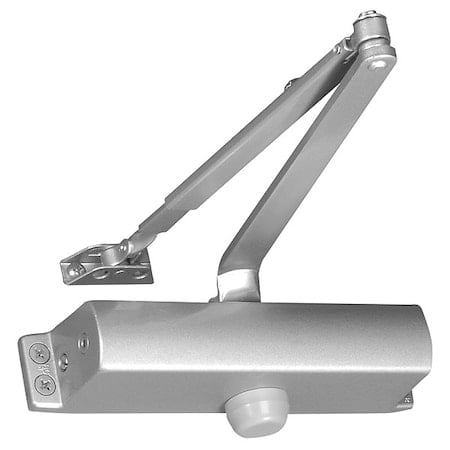 Manual, Hydraulic, Yale 1100, Door Closer, Heavy Duty Interior and Exterior, Gray MPN:1101BFX689
