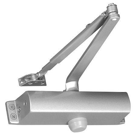 Manual, Hydraulic, Yale 1100, Door Closer, Heavy Duty Interior and Exterior, Gray MPN:1104BCX689