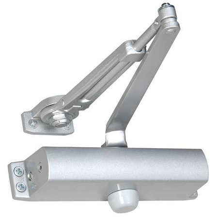Manual, Hydraulic, Yale 1100, Door Closer, Heavy Duty Interior and Exterior, Gray MPN:1111BF x 689