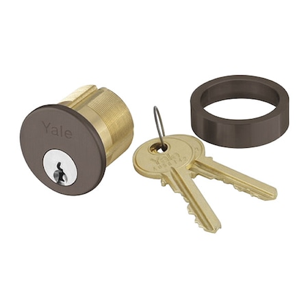 Rim Cylinder, Dark Bronze Finish, Grade 1 MPN:2153 1-1/8 613E PARA KR