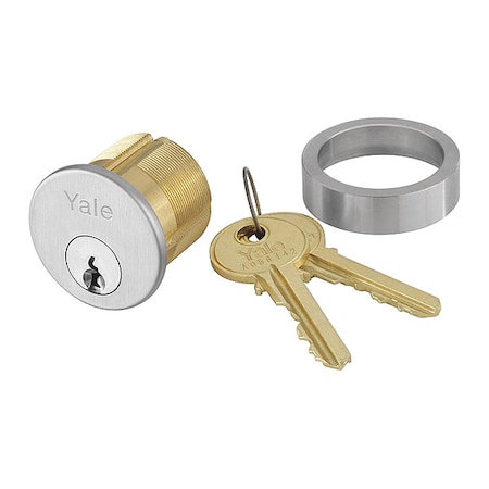 Mortise Cylinder, Satin Chrome Finish MPN:2553 1-1/8 626 SCH C
