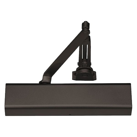 Manual, Hydraulic, Yale 2700, Door Closer, Heavy Duty Interior and Exterior, Dark Bronze MPN:2711 X 690