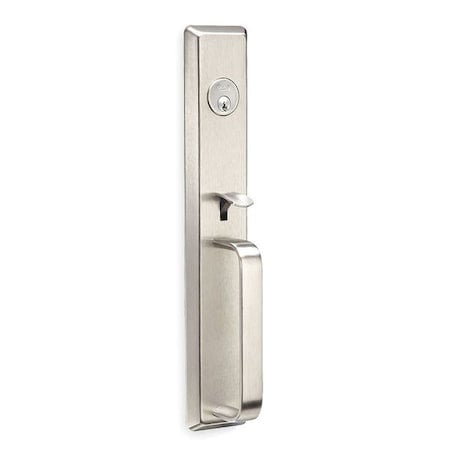 Escutcheon Pull w/Lock and Thumbpiece MPN:633F-US32D
