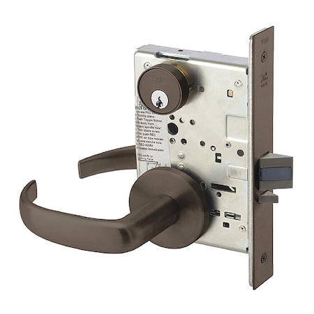Mortise Lockset, Mechanical, Storeroom MPN:8805FL PBR 613E RH LC