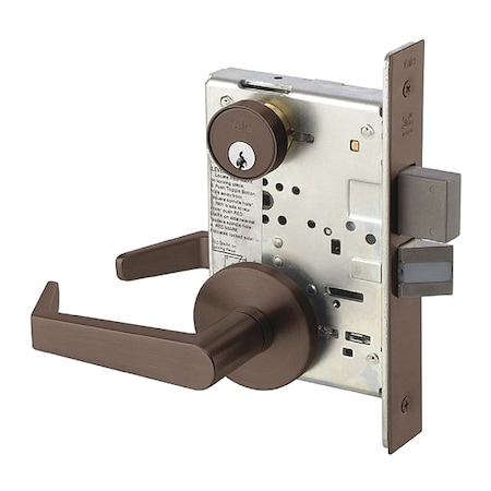 Mortise Lockset, Mechanical, Dormitory MPN:8822FL AUR 613E RH LC