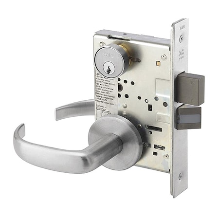 Mortise Lockset, Mechanical, Dormitory MPN:8822FL PBR 626 RH LC