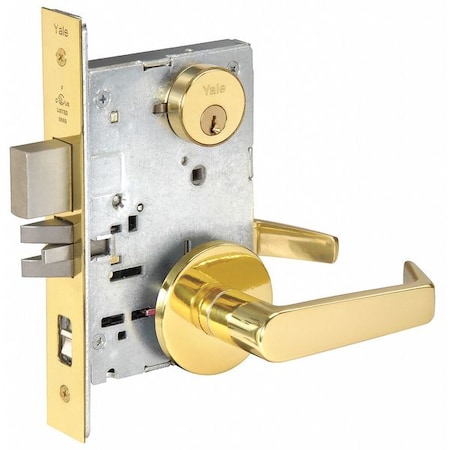 Mortise Lockset, Entrance, w/Deadbolt MPN:AUR8867FL X 605
