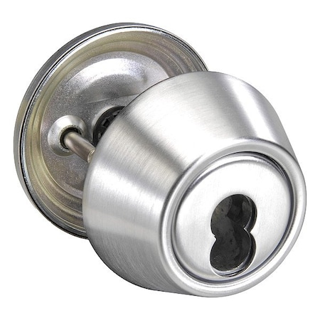 Deadbolt, Cylindrical, Satin Chrome Finish MPN:B-D162 626 LC