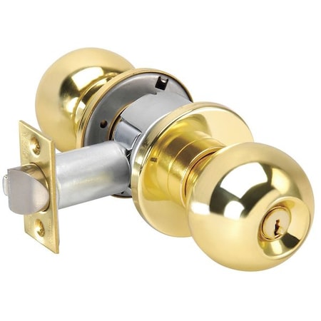 Knob Lockset, Mechanical, Storeroom, Grd. 2 MPN:CA4605 x 605