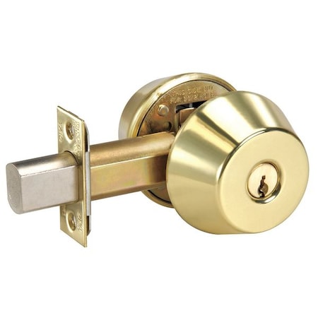 Deadbolt, Bright Brass MPN:D222 X 605
