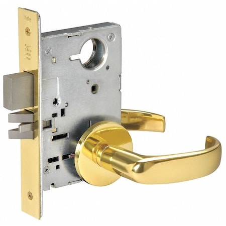 Heavy DutyMortise Lockset, Lever, Privacy MPN:PBR8802FL X 605