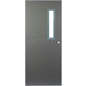 CECO Hollow Steel Security Door Narrow Light Cylind. CECO Hollow Hinge/Glass 18 Ga 36