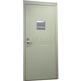 CECO Hollow Steel Security Door Vision Light Mortise Prep CECO Hollow Hinge 18 Ga 36