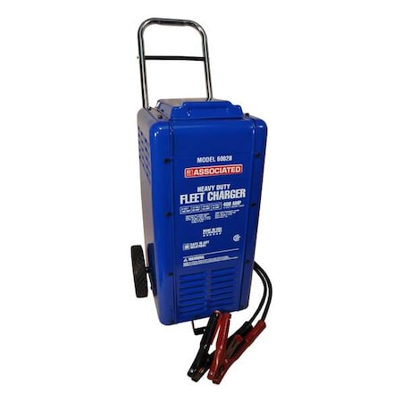 Heavy-Duty Fleet Battery Charger, Automatic Boosting, 6, 12, 18, 24 Volt, 400 Amp MPN:6002B
