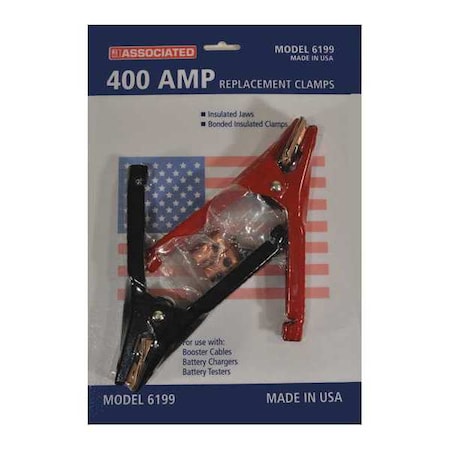 Booster Cable Replacement Clamps, 400A MPN:6199