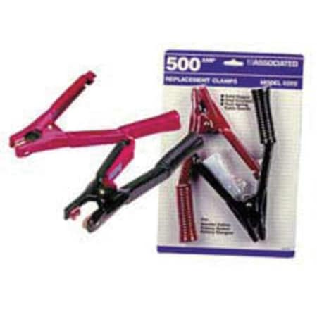 Heavy Duty Clamp, 500A, Red/Black, PR MPN:6202