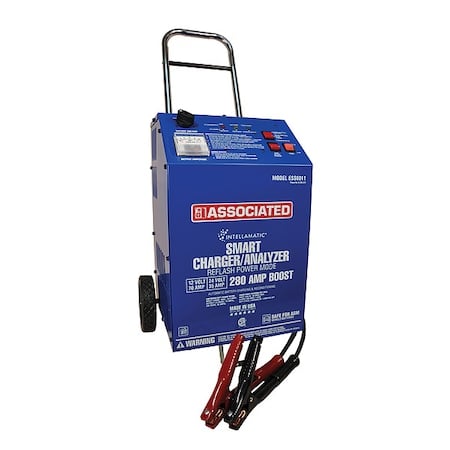 Battery Charger, Automatic Boosting, Charging, Maintaining For Batt. Volt.: 12, 24 MPN:ESS6011