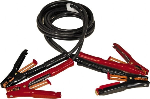 Booster Cables, Cable Type: Heavy-Duty Booster Cable , Wire Gauge: 5 AWG , Cable Length: 12 , Cable Color: Black, Red , Amperage: 500  MPN:6158