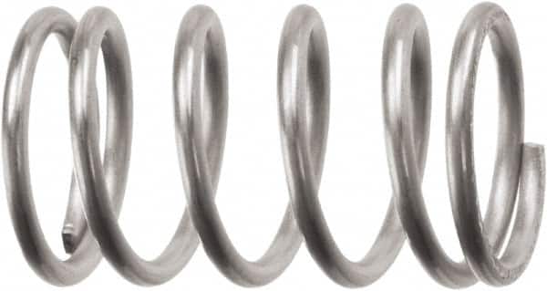 Compression Spring: 1.225in OD  1in Free Length MPN:C12251621000S