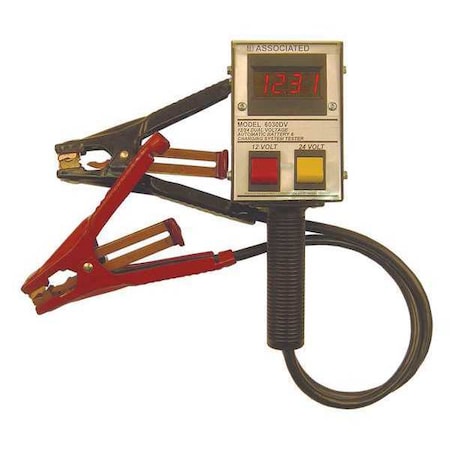 Battery Tester, Digital, 12 to 24V, 125A MPN:6030DV