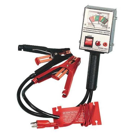 Battery Tester, Analog, 6 to 12V, 125A MPN:6031