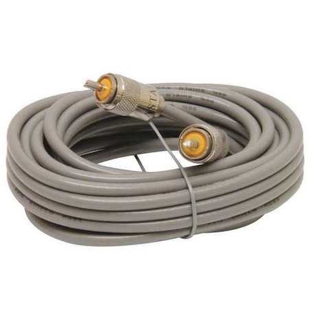 Mini 8 Coaxial Cable, 18ft., Gray MPN:302-10267