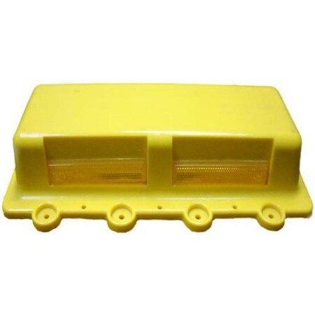 Channelizing Device/Traffic Marker, CD-2, 36 in Length, 7 in Width, Amber MPN:CD-2A