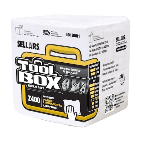 Toolbox Z400 1/4 Fold- 60/bundle, PK12 MPN:201613
