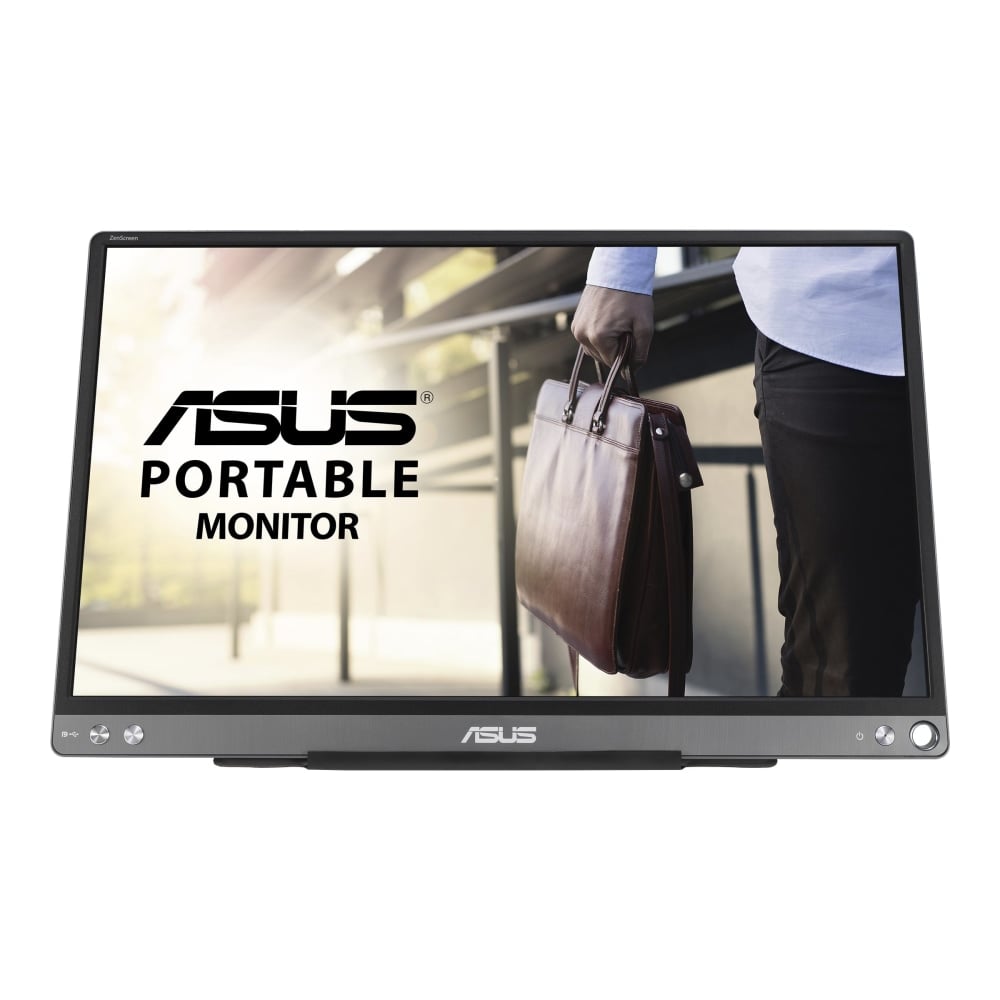Asus ZenScreen MB16ACE 16in Class Full HD LCD Monitor - 16:9 - Dark Gray - 15.6in Viewable - In-plane Switching (IPS) Technology - MB16ACE MPN:MB16ACE