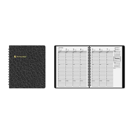 Weekly Vertical-Column Appointment Book Ruled, 8.75 x 7, 13-Month: Jan 2025 to Jan 2026 MPN:AAG7086505