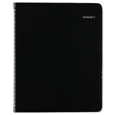 DayMinder Weekly Planner, Vertical-Column Format, 8.75 x 7, Black Cover, 12-Month (Jan to Dec): 2025 MPN:G590-00