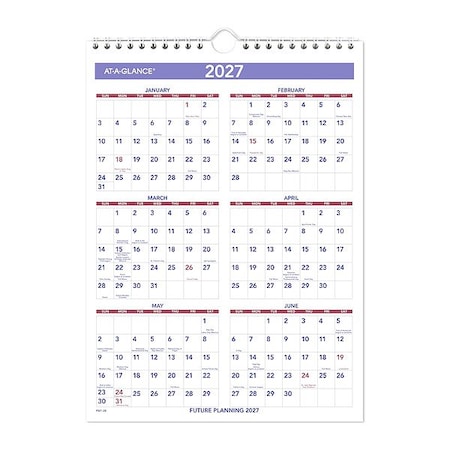 Wall Calendar, No Cover, Monthly MPN:PM12826