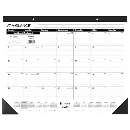 Monthly Desk Pad, Horizontal MPN:SK2400