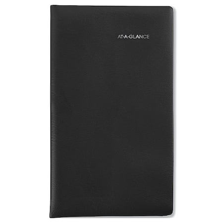DayMinder Pocket-Sized Monthly Planner, Unruled Blocks, 6 x 3.5, 14-Month: Dec 2024 to Jan 2026 MPN:SK53-00