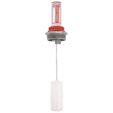 OverfillAlertGauge, Polypropylene, 2in MPN:O-2-6