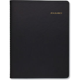 AT-A-GLANCE Two-Person Group Daily Appointment Book 11x8 Black Cover 12-Month (Jan to Dec) 2026 7022205