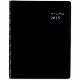 AT-A-GLANCE® QuickNotes Monthly Planner 11 x 8.25 Black Cover 12-Month (Jan to Dec) 2026 760605