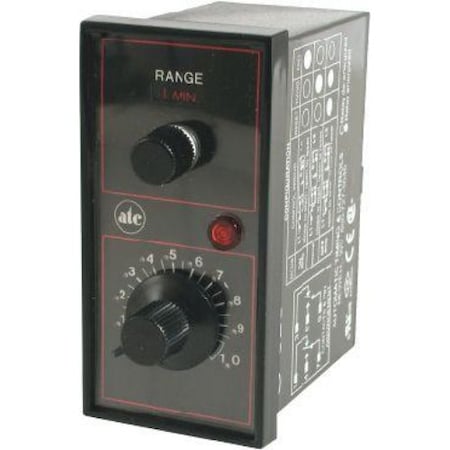 Time Delay Relay, Off Delay, On Delay, 2 Functions DPDT MPN:328E200F10XX