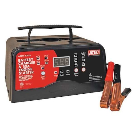 Battery Charger, 120VAC, 5-7/8 in. W MPN:3055A