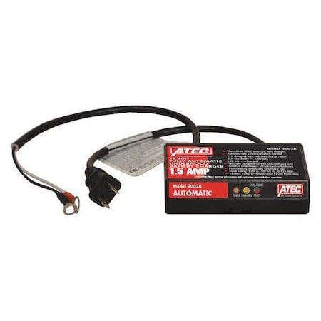 Portable Battery Charger, Automatic, Maintaining, For Batt. Volt.: 12 MPN:9002A