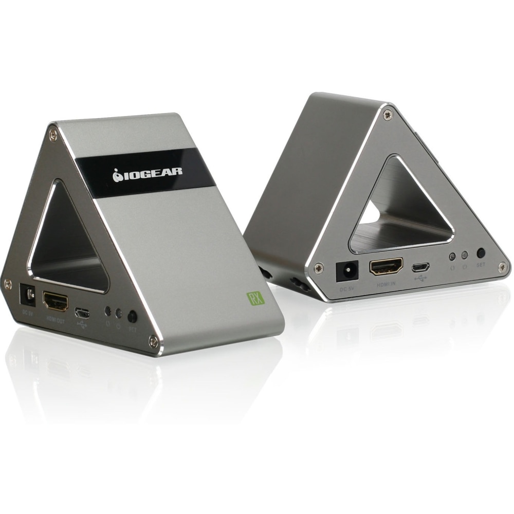 IOGEAR Ultra-Fast 60GHz Wireless 4K UHD Video Extender - Wireless video/audio extender - HDMI - up to 60 ft MPN:GW4K30GH60