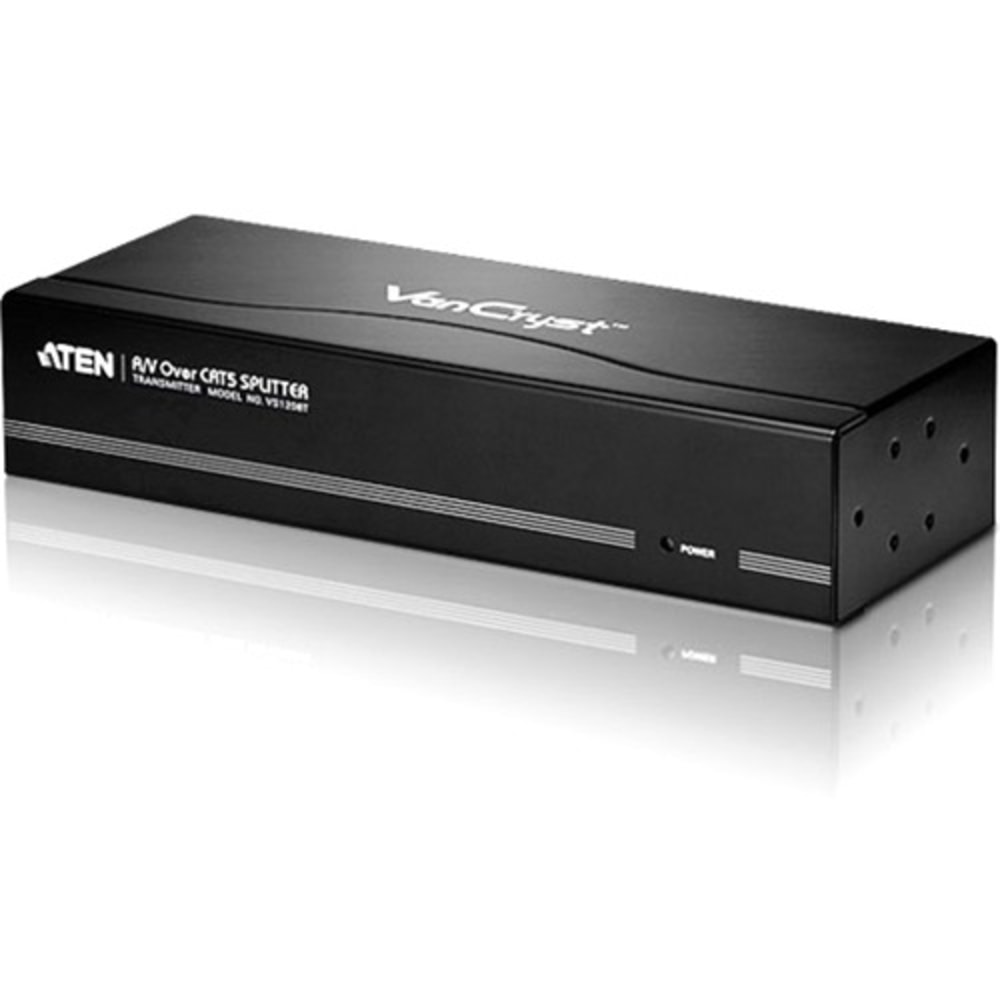 ATEN VanCryst VS1208T Video Extender-TAA Compliant - 1 Input Device - 9 Output Device - 1000 ft Range - VS1208T MPN:VS1208T
