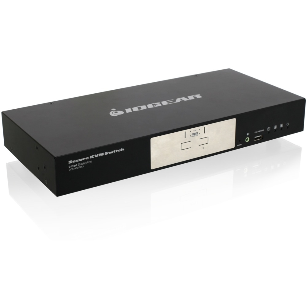 IOGEAR 2-Port DisplayPort Secure KVM Switch (TAA), GCS1412TAA3 MPN:GCS1412TAA3